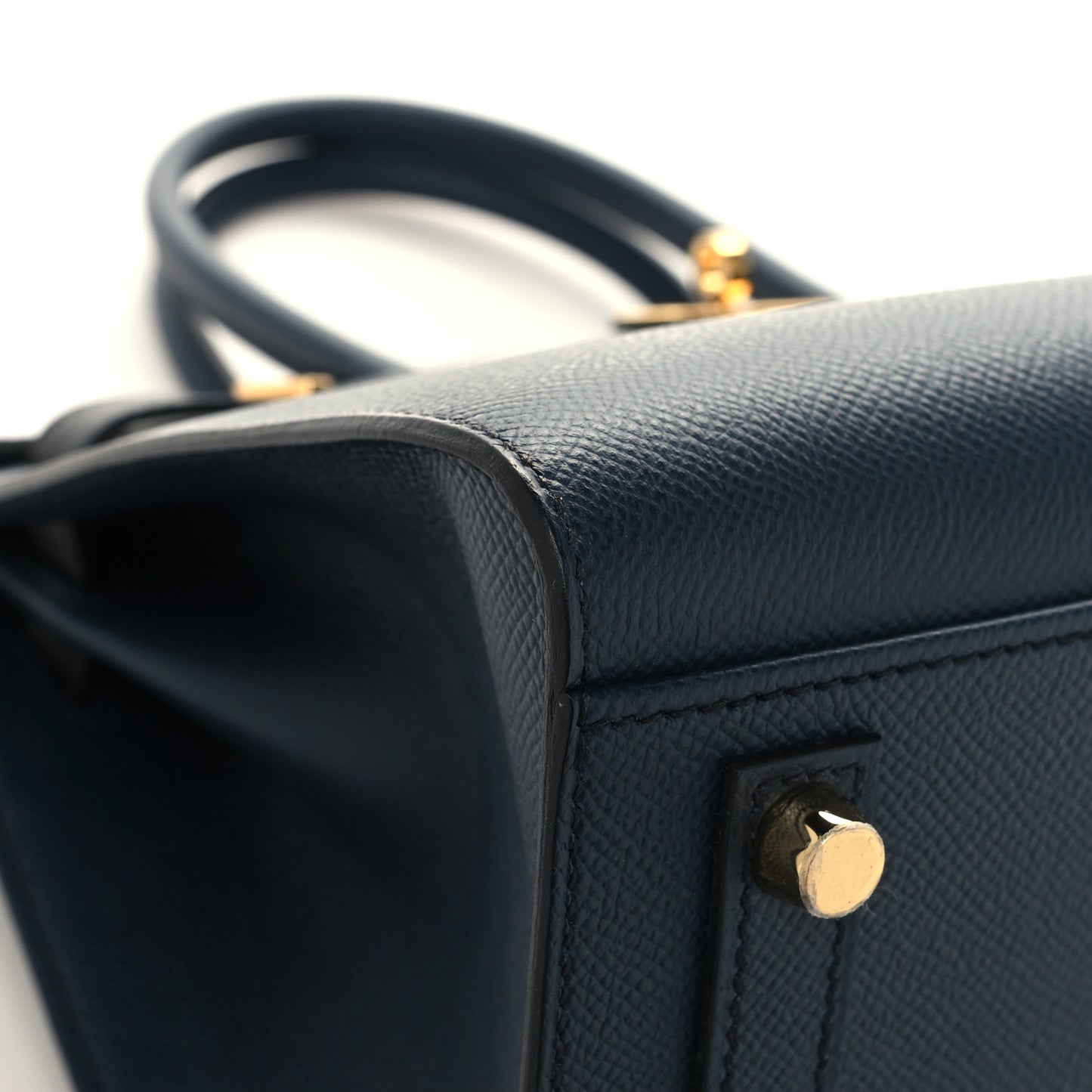 Epsom Casaque Birkin Sellier 30 Bleu Indigo Black Bleu Frida