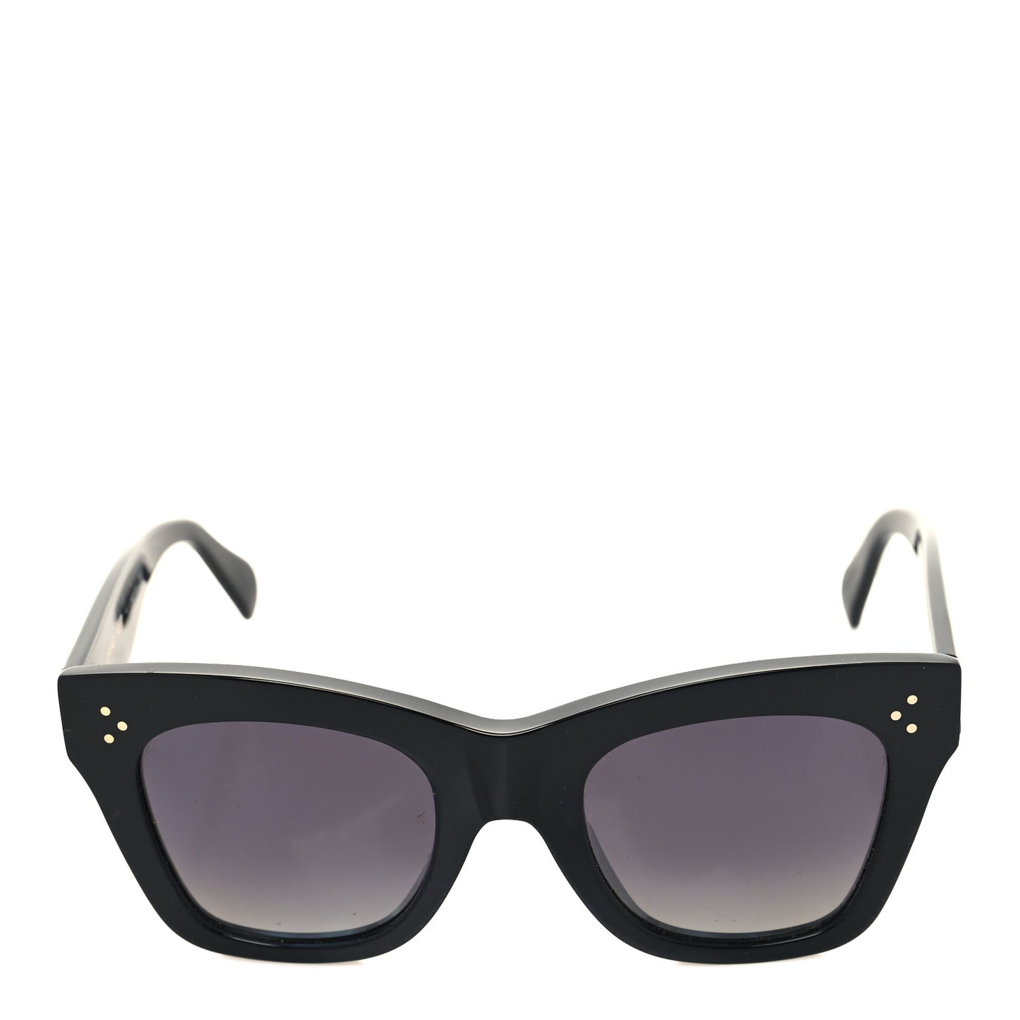 Acetate Polarized Cat Eye Sunglasses CL4004IN Black