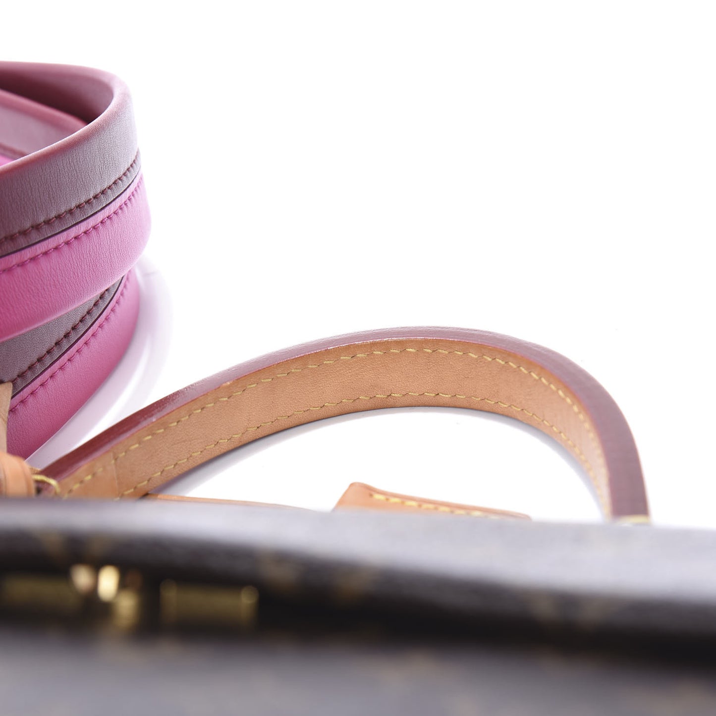 Monogram Cluny BB Bordeaux Fuchsia