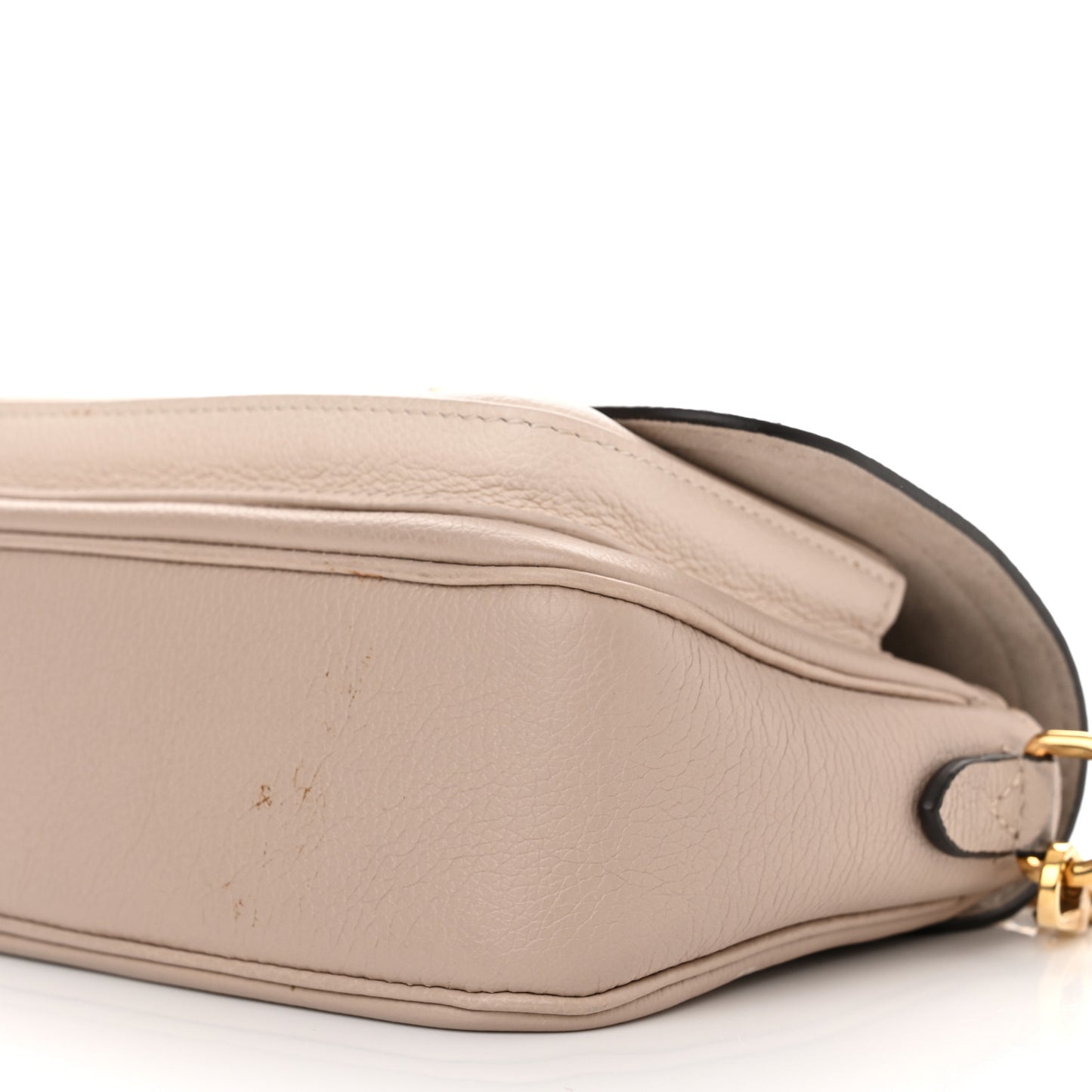 Grained Calfskin Lockme Tender Greige