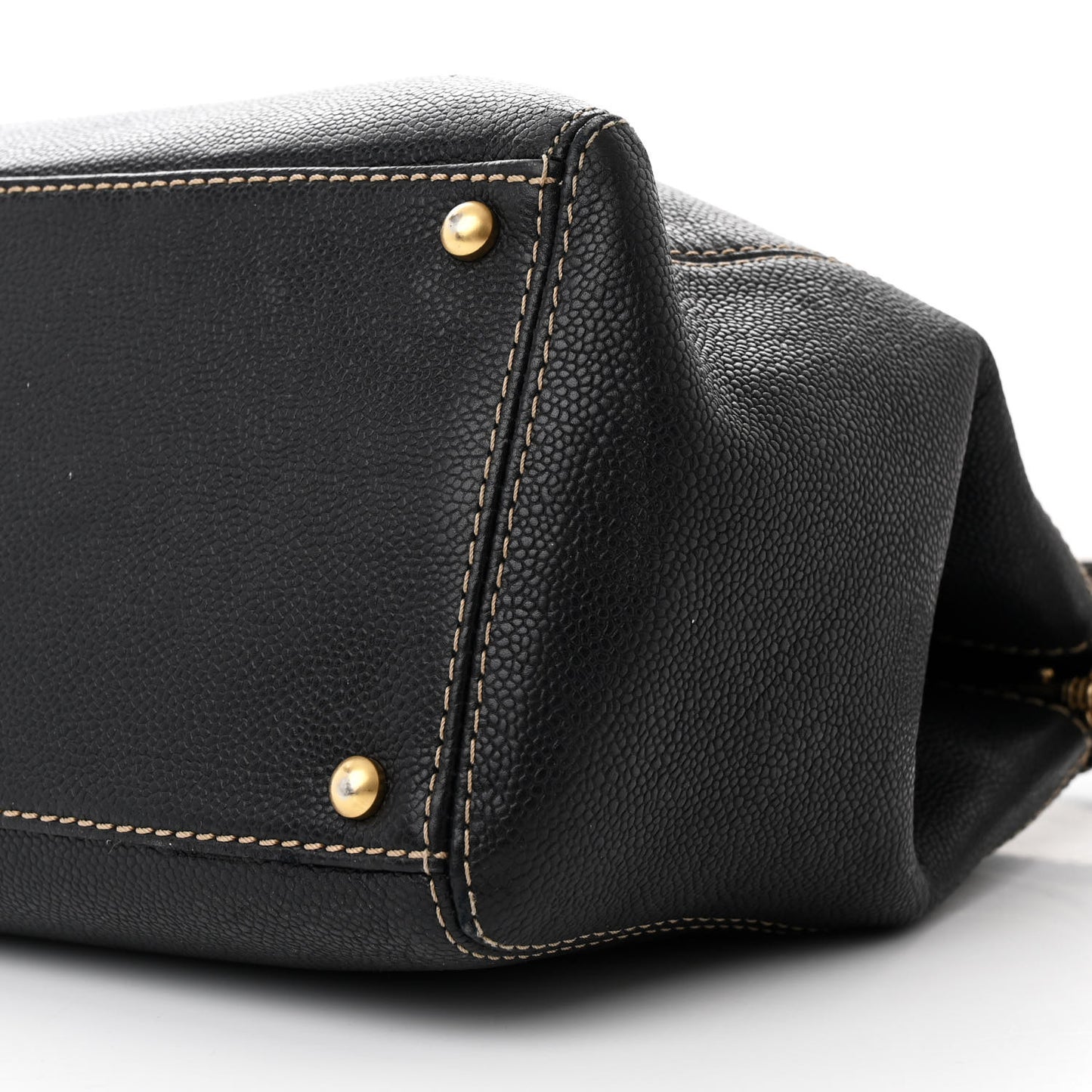 Caviar Shopper Tote Black