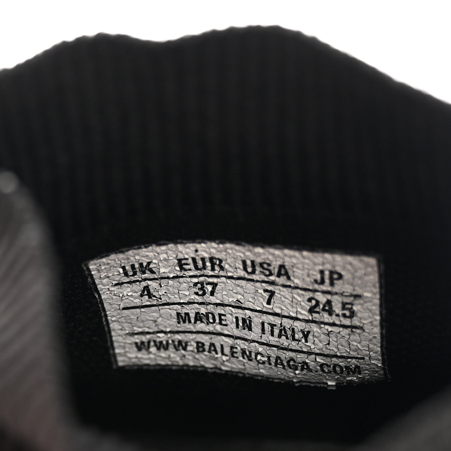 Balenciaga Neoprene Knit Womens Speed Sneakers 37 Black White 9 of 15