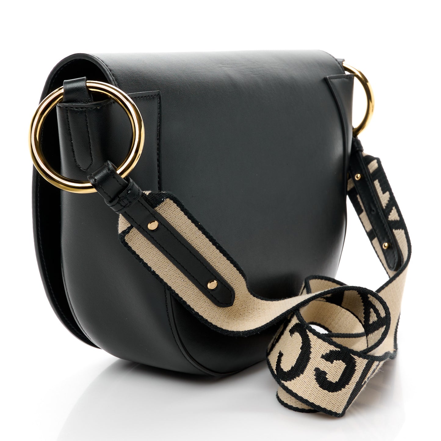 Eco Soft Alter Nappa Perforated Logo Black