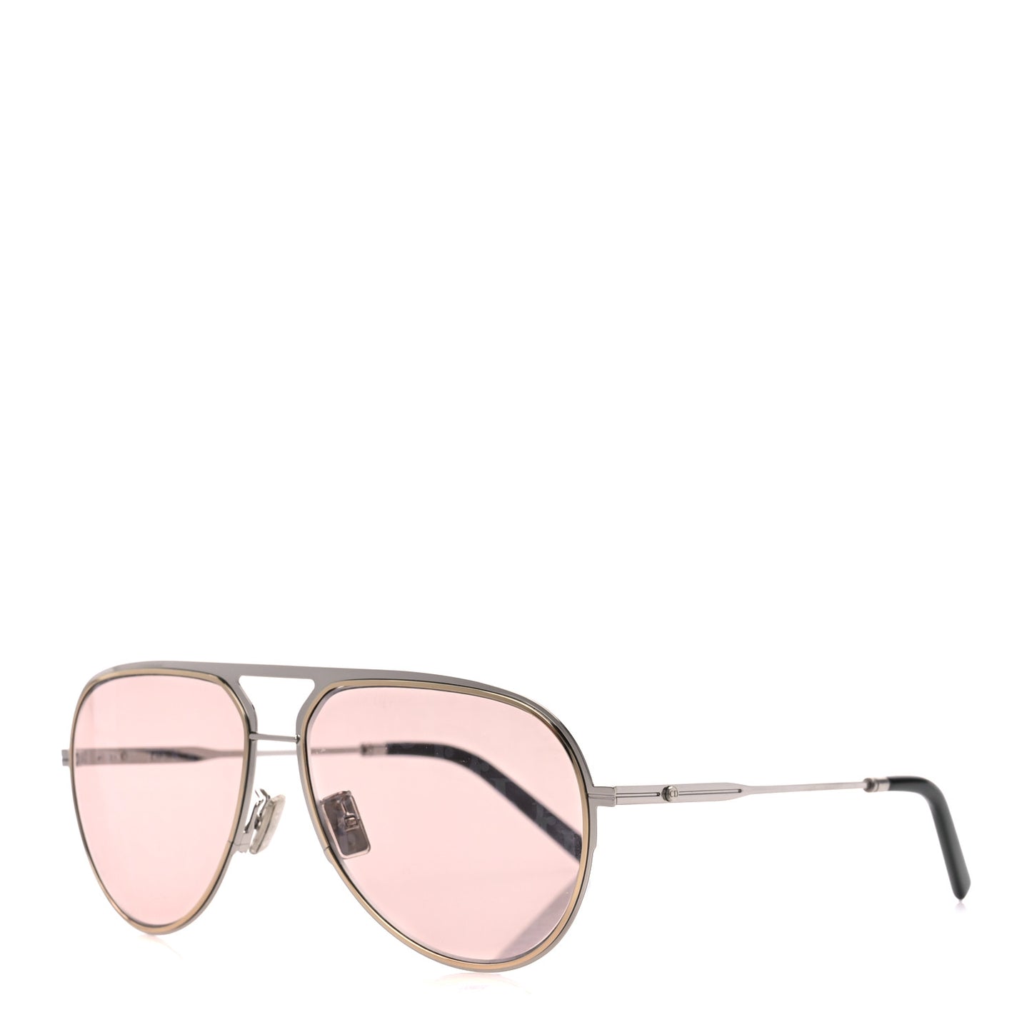 Oblique DiorEssential A2U Aviator Sunglasses Pink Silver