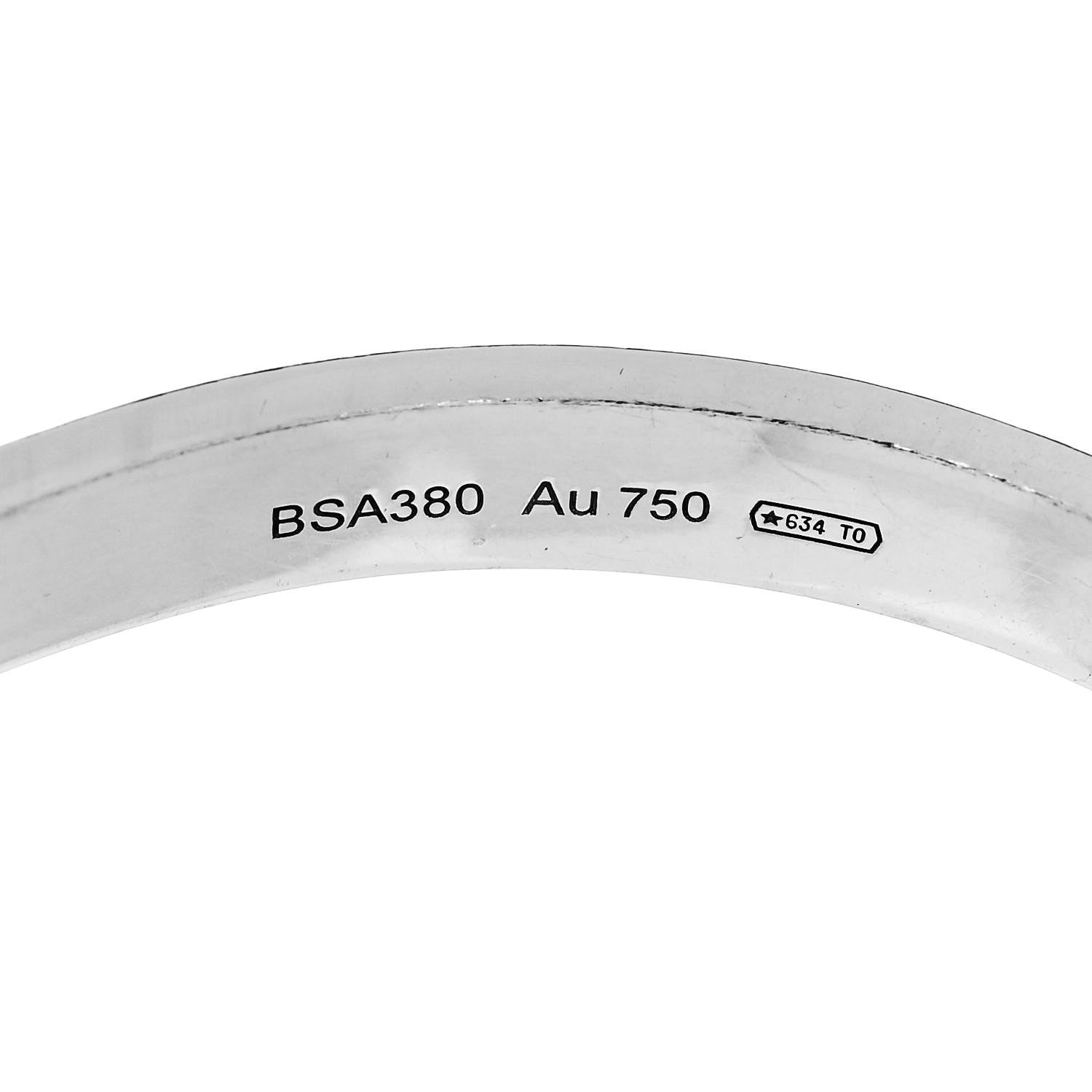 Cartier 18K White Gold LOVE Bracelet 18 6 of 6