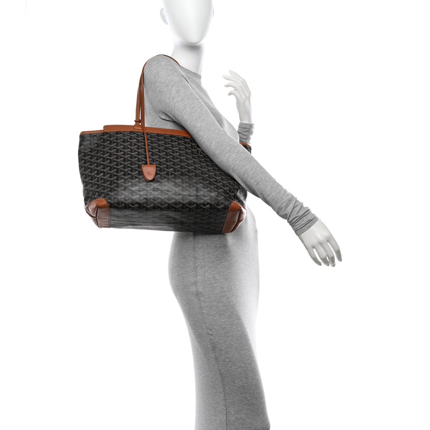 Goyard Goyardine Bellechasse PM Black Gold 2 of 21
