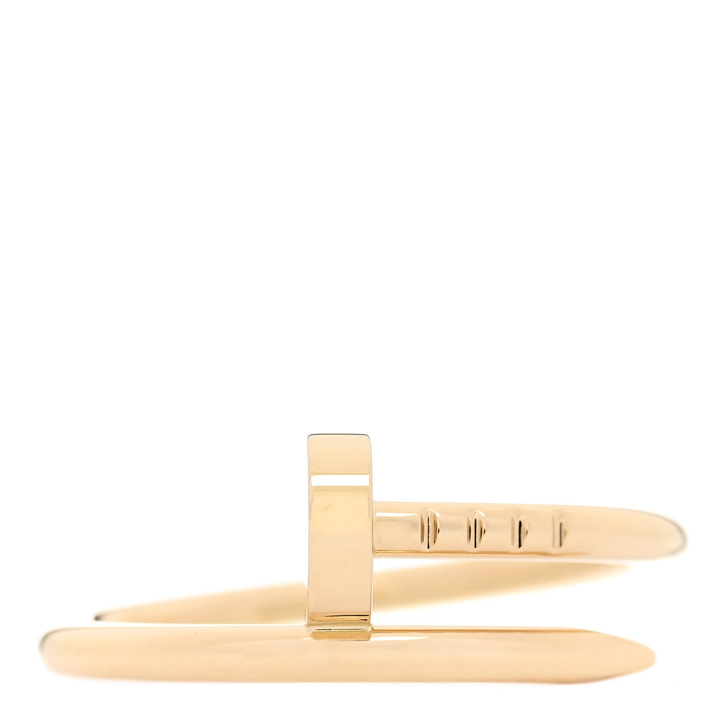 18K Yellow Gold Small Juste Un Clou Ring 53 6.25