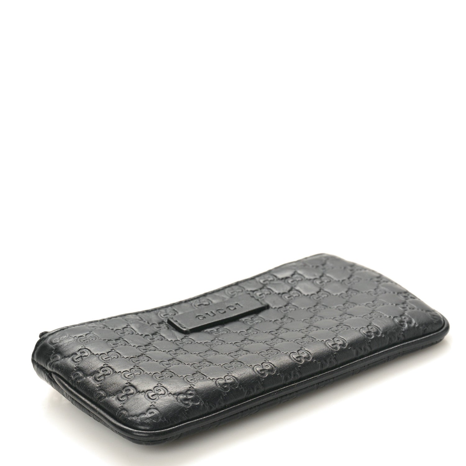 Gucci Microguccissima Key Ring Coin Case Black 4 of 9