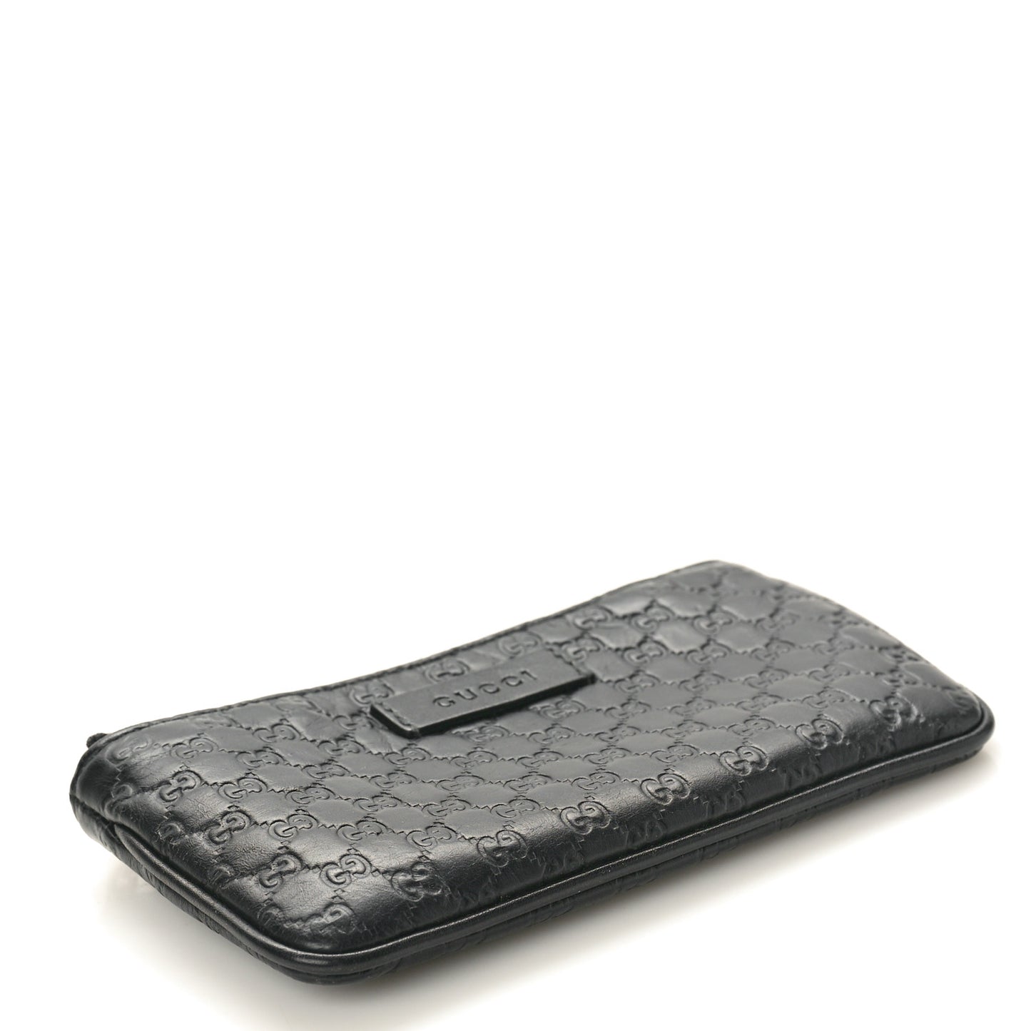 Microguccissima Key Ring Coin Case Black