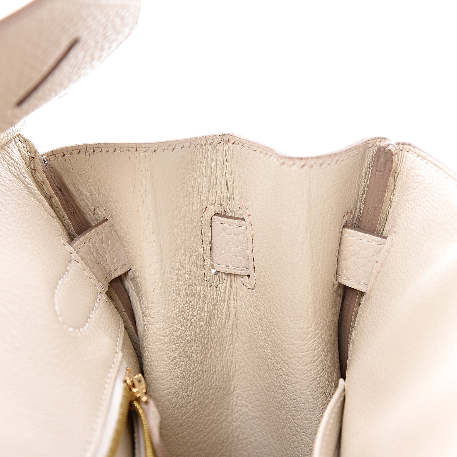 Hermes Taurillon Clemence Birkin 30 Craie 24 of 38
