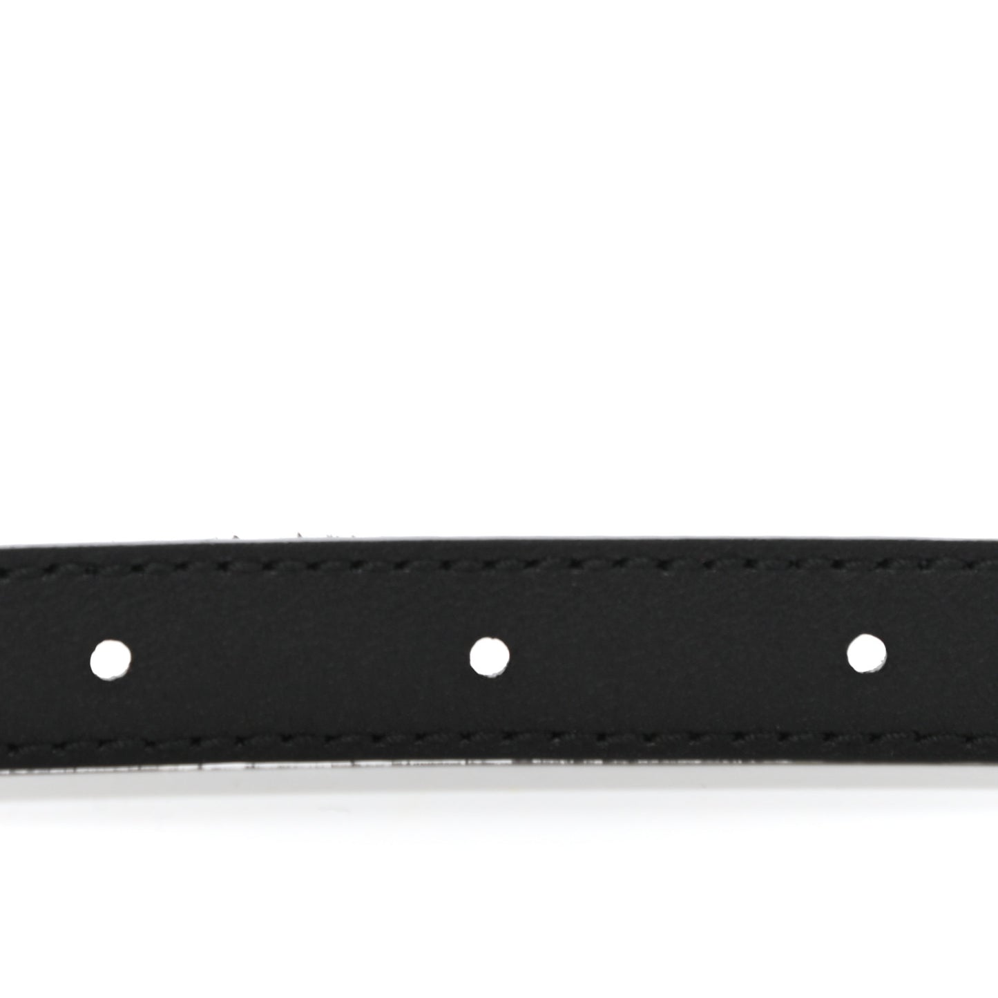 Suede Calfskin Torchon Double G 15mm Belt 85 34 Black