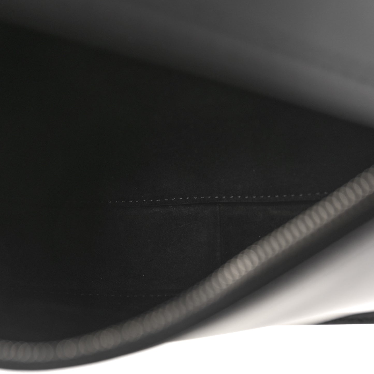 Smooth Calfskin Half Moon Shoulder Bag Black