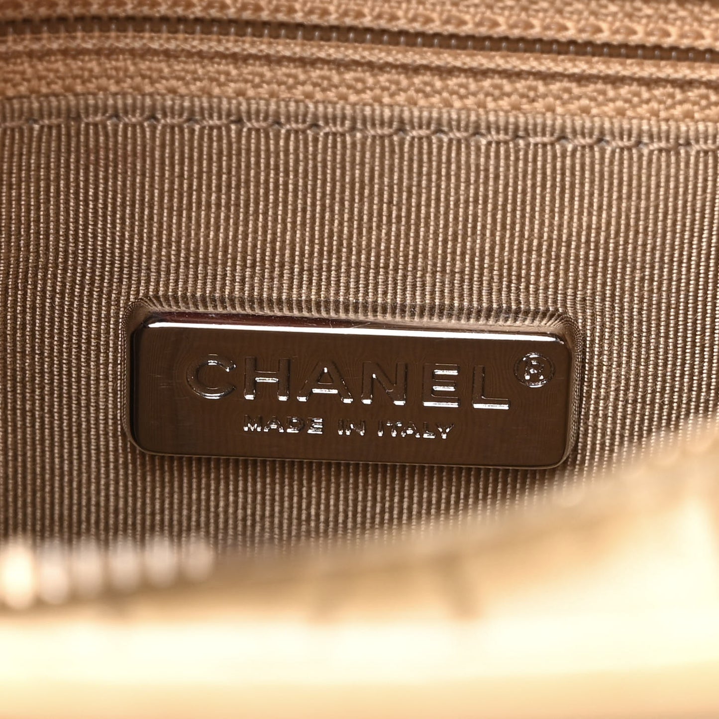 Metallic Calfskin Crocodile Embossed Cocodile Small Gabrielle Hobo Gold