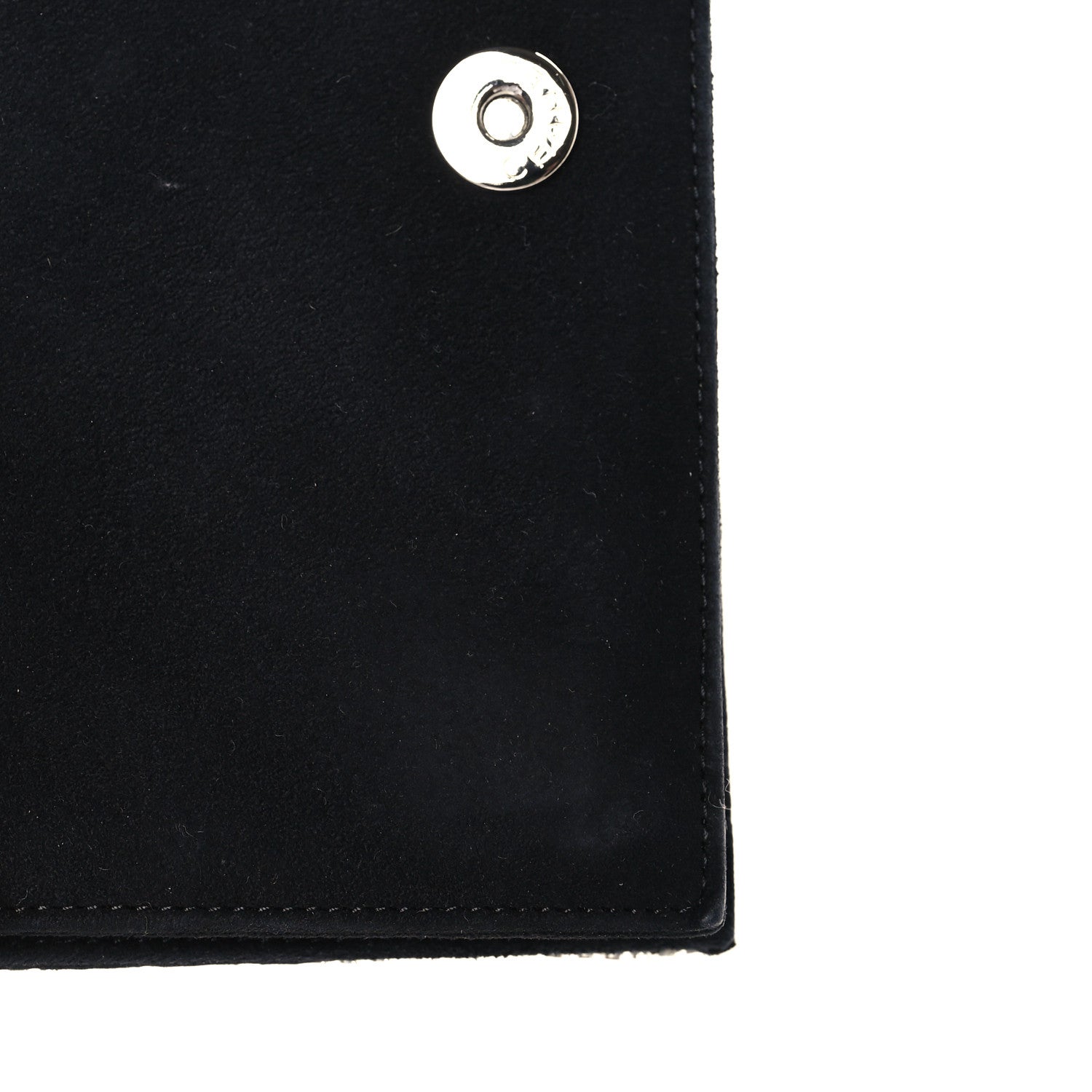 Chanel Crystal Quilted Clutch Silver 10 of 12