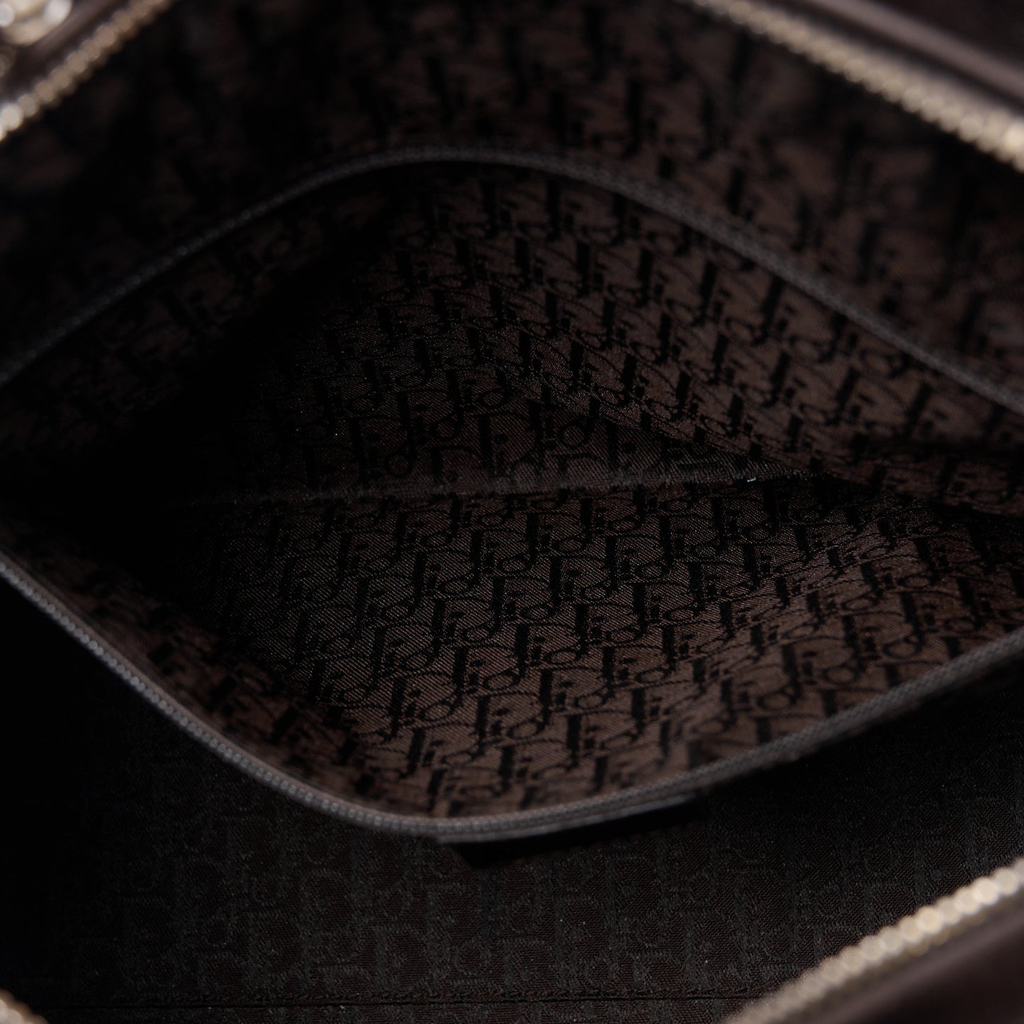 Lambskin Cannage Large Lady Dior Brown