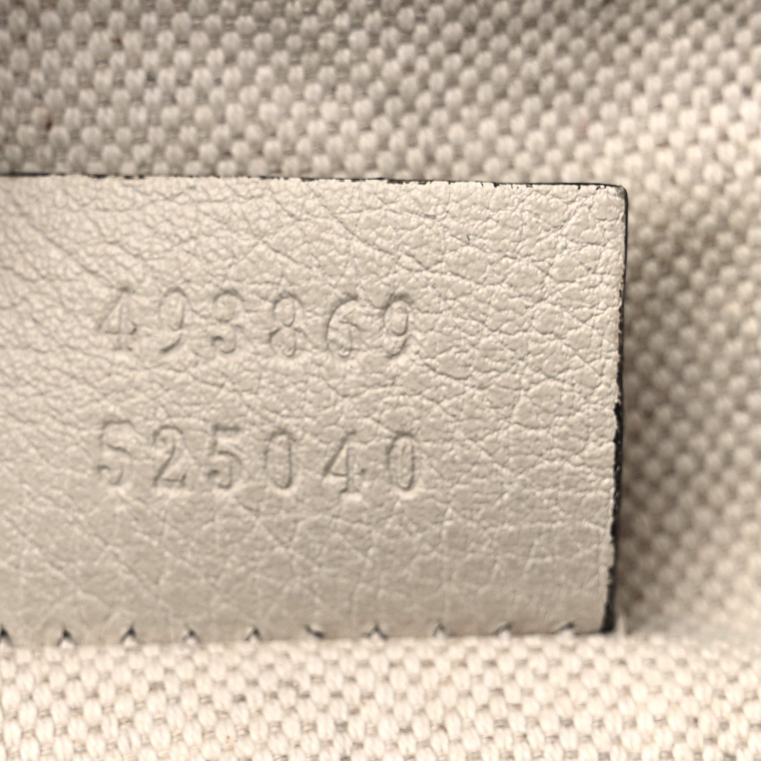 Gucci Grained Calfskin Logo Belt Bag White 7 of 13