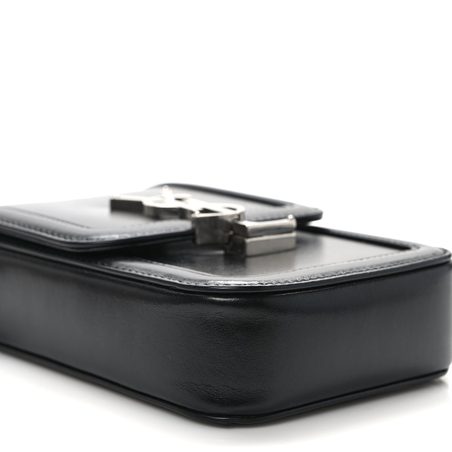 Smooth Calfskin Mini Solferino Satchel Black