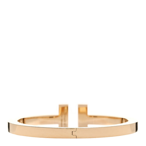 18K Yellow Gold T Square Bracelet