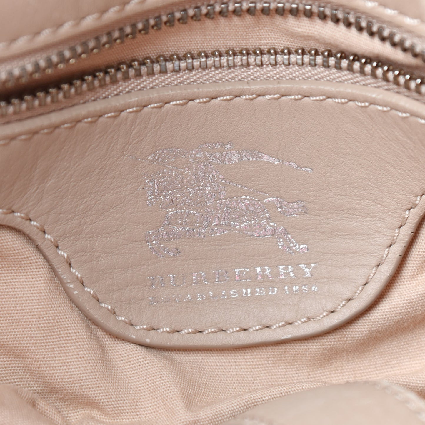 Nova Check Tote Diaper Bag Beige