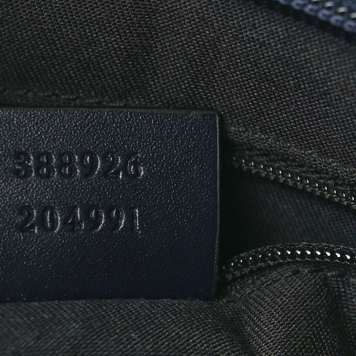 GG Supreme Monogram Web Flat Messenger Bag Navy