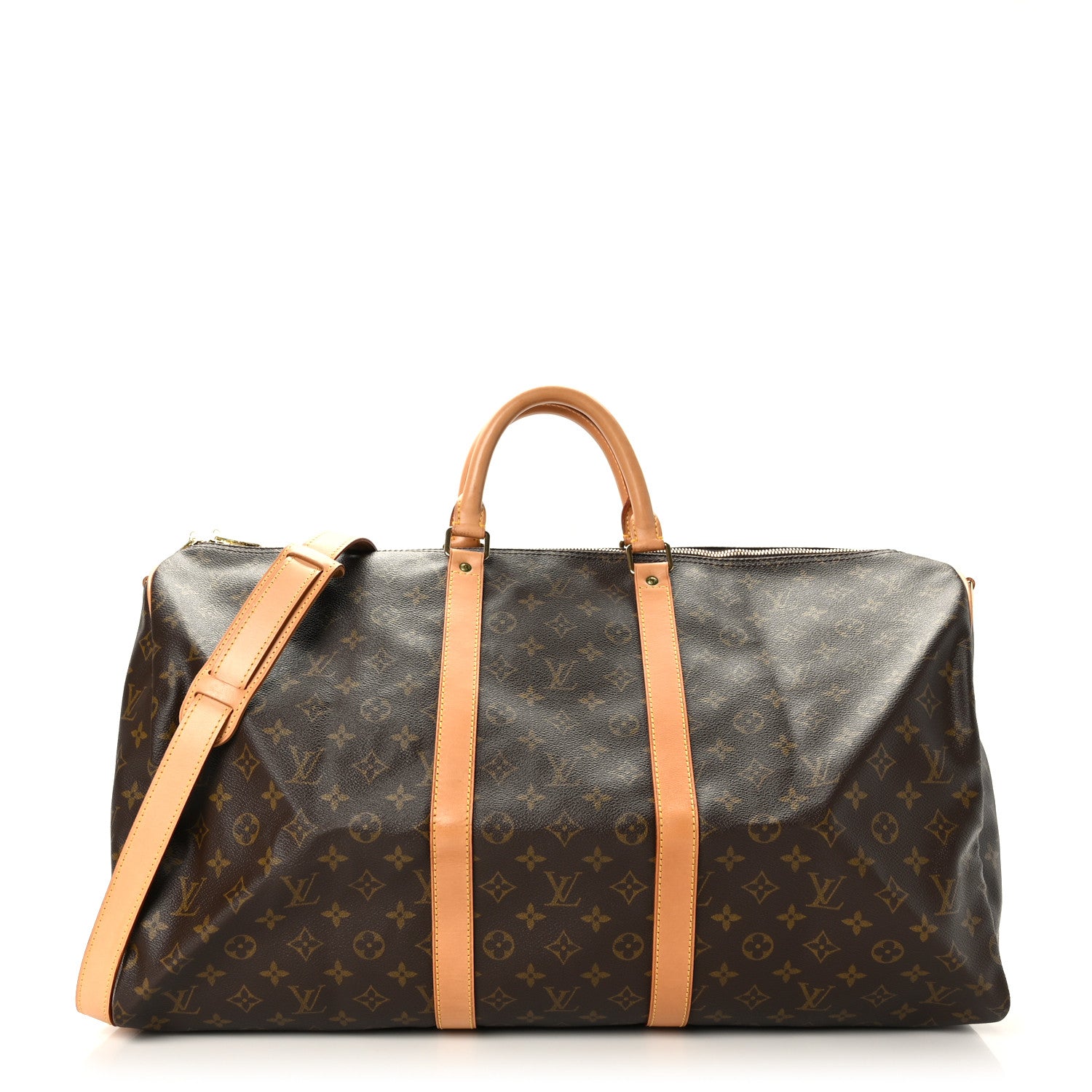 Louis Vuitton Monogram Keepall Bandouliere 55 1 of 10