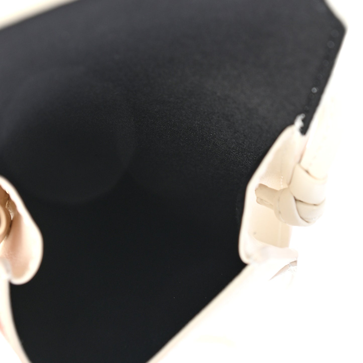 Calfskin St Tropez Sunglasses Pouch White