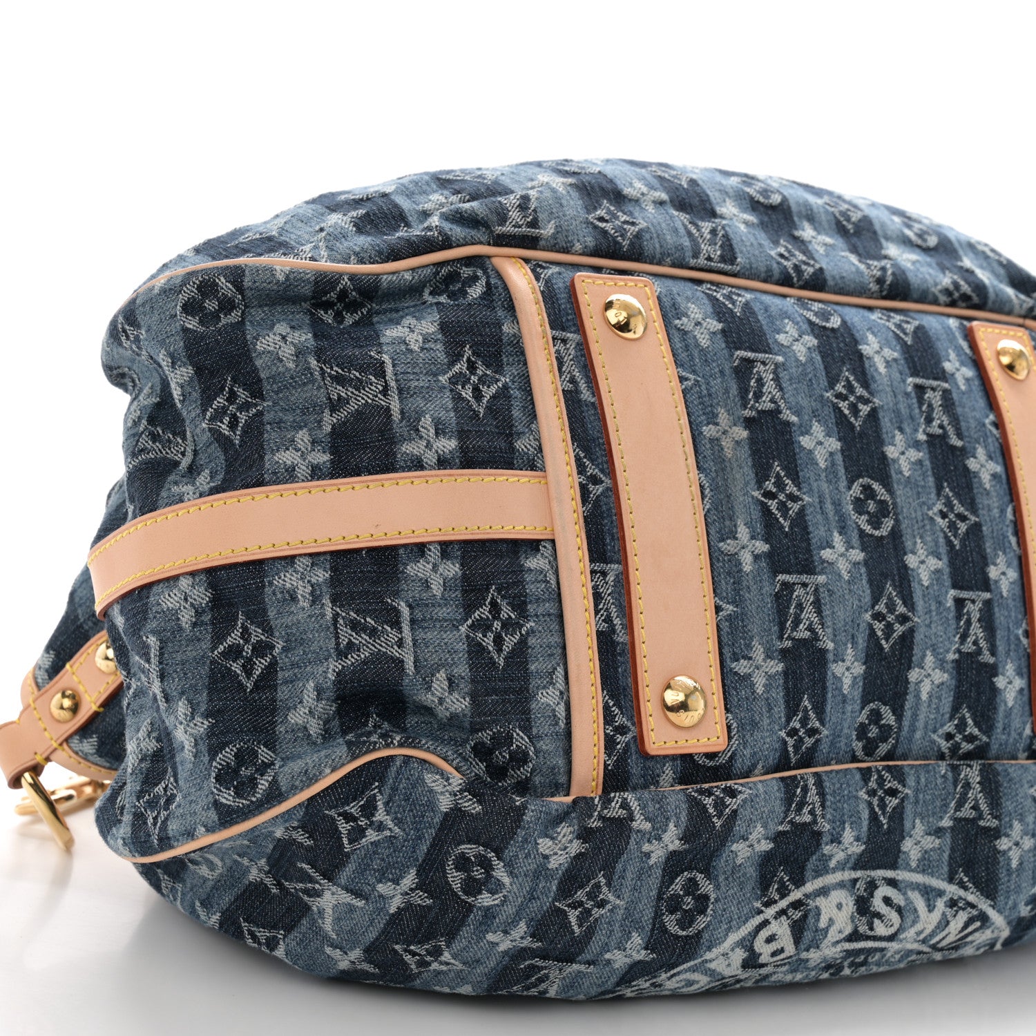 Louis Vuitton Denim Raye Cabas GM 9 of 14