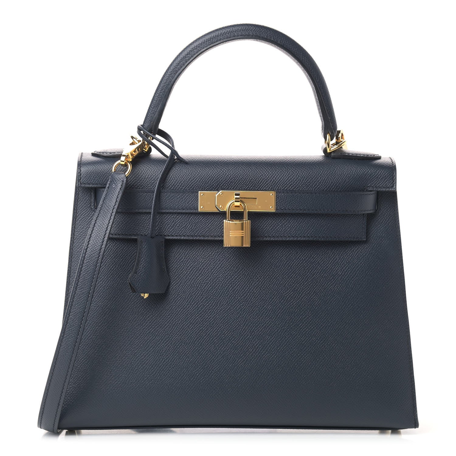 Hermes Epsom Kelly Sellier 28 Bleu Nuit 848258 – FASHIONPHILE