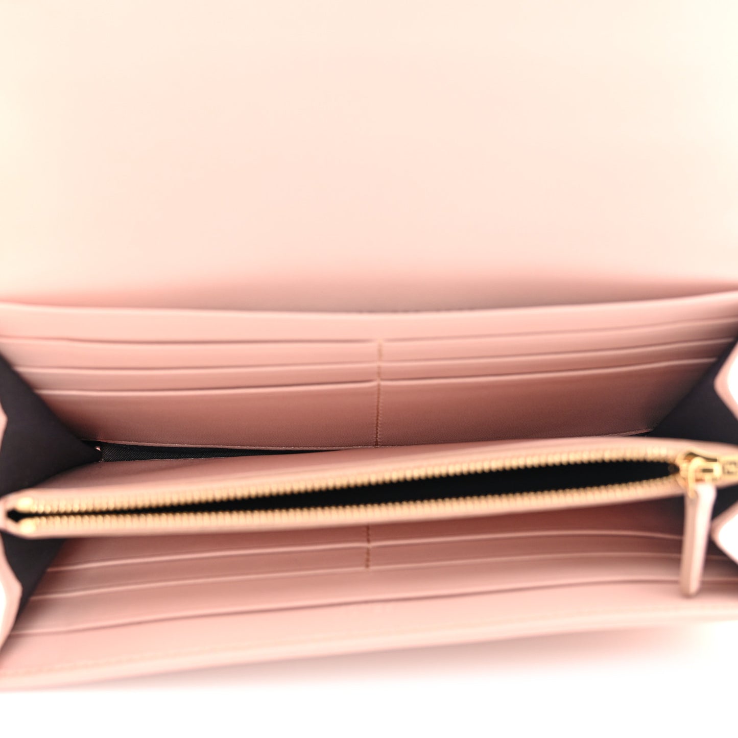 Nappa Matisse FF Embossed Continental Wallet Rose Quarzo