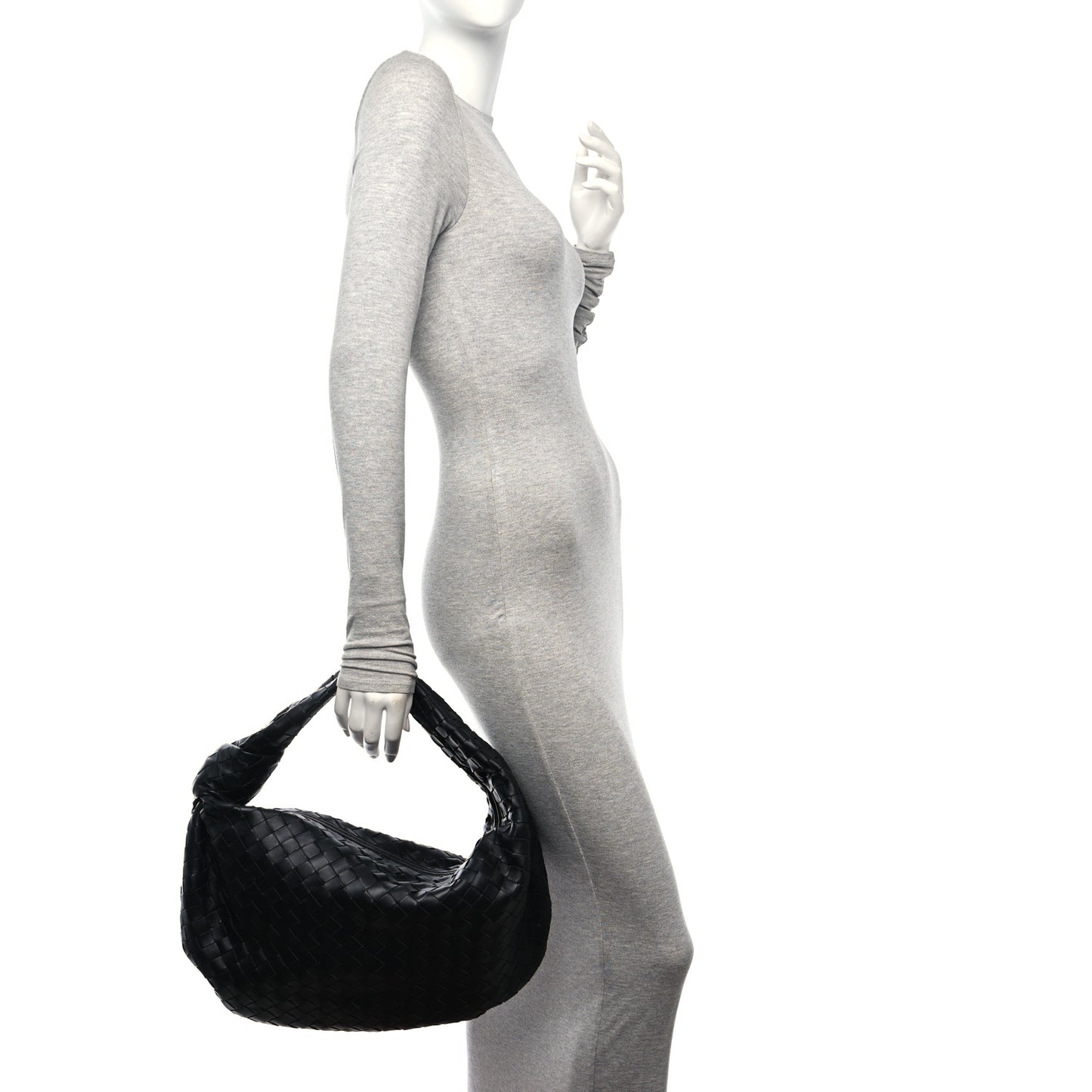 Nappa Intrecciato Small Jodie Black