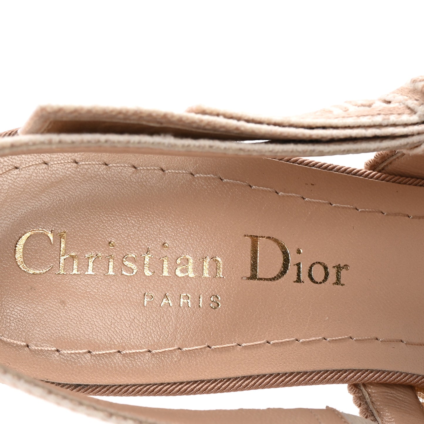 Micro Resille Ribbon J'Adior Slingback 65mm Pumps 35 Nude
