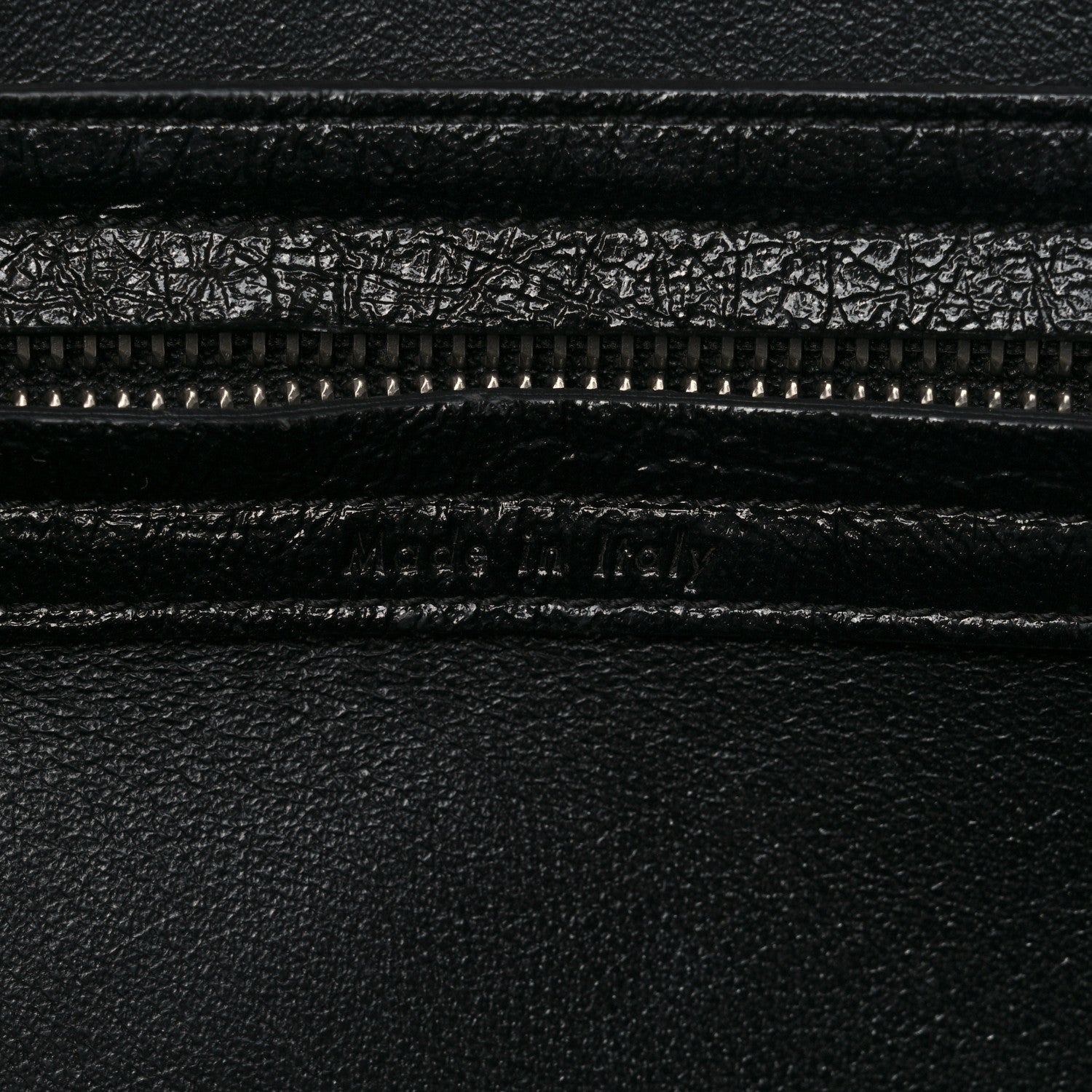 Celine Shiny Goatskin Medium Phantom Luggage Black 7 of 16