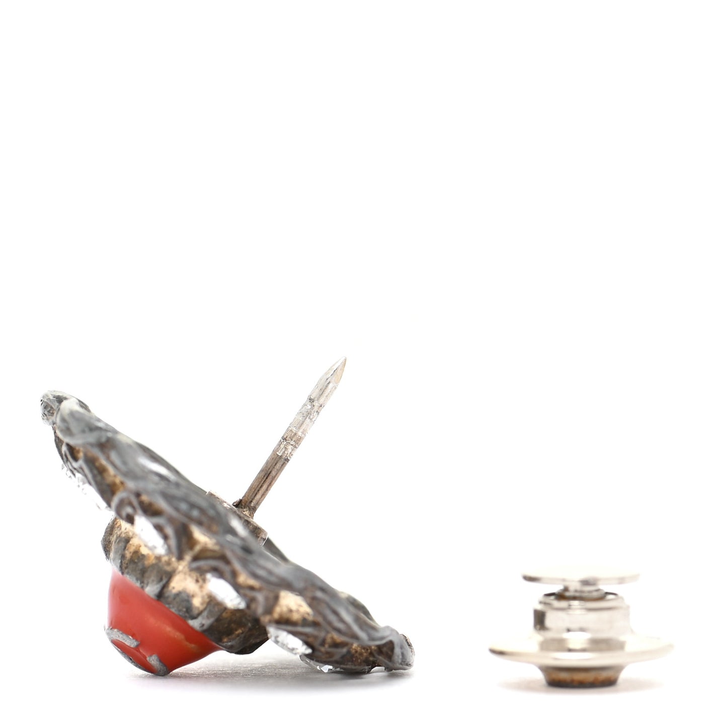 Crystal Gripoix CC Brooch