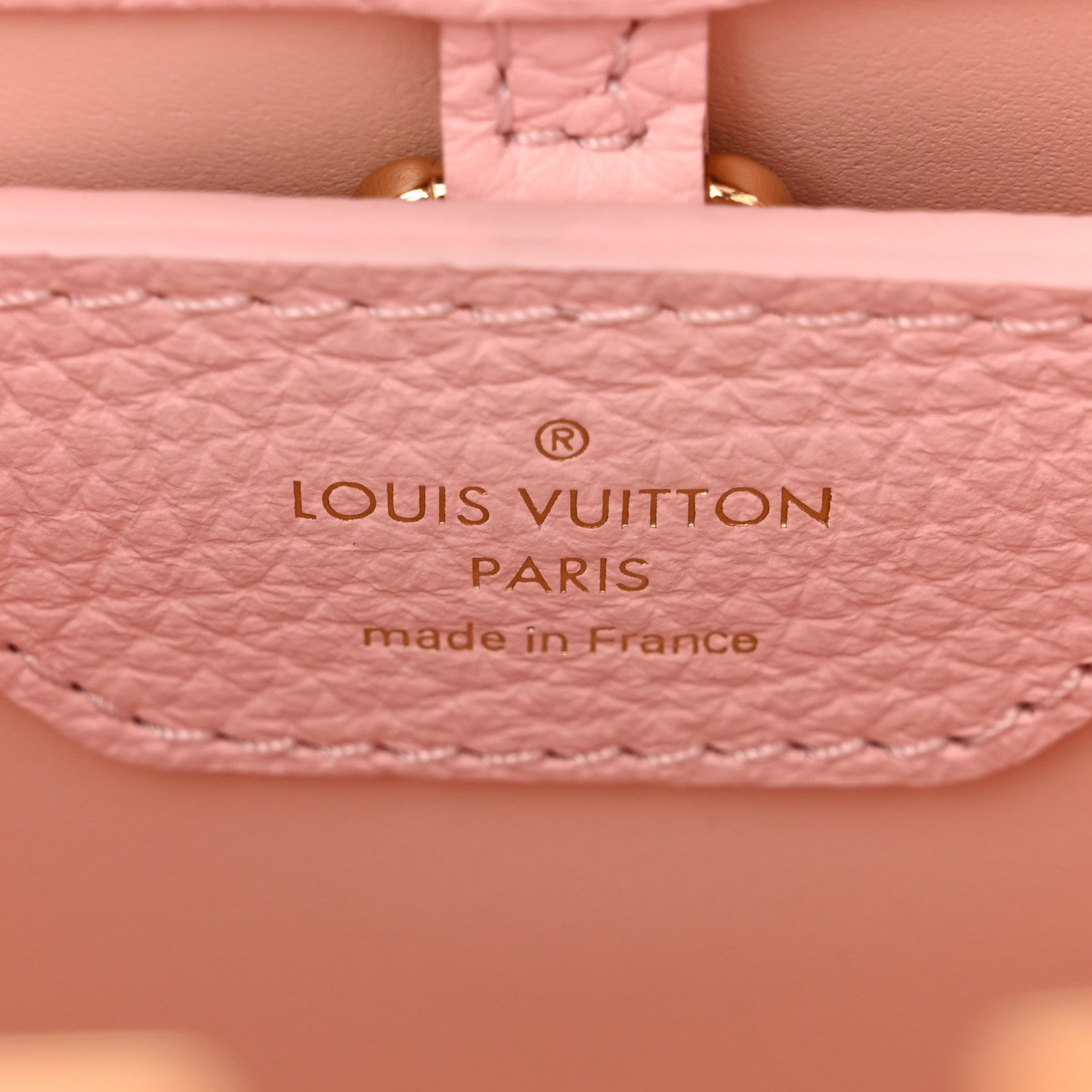 Louis Vuitton Taurillon Capucines BB Rose Jasmin 6 of 9