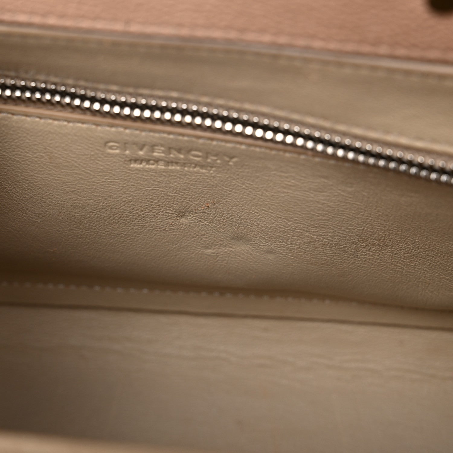 Givenchy Grained Calfskin Small Horizon Satchel Powder 13 of 29