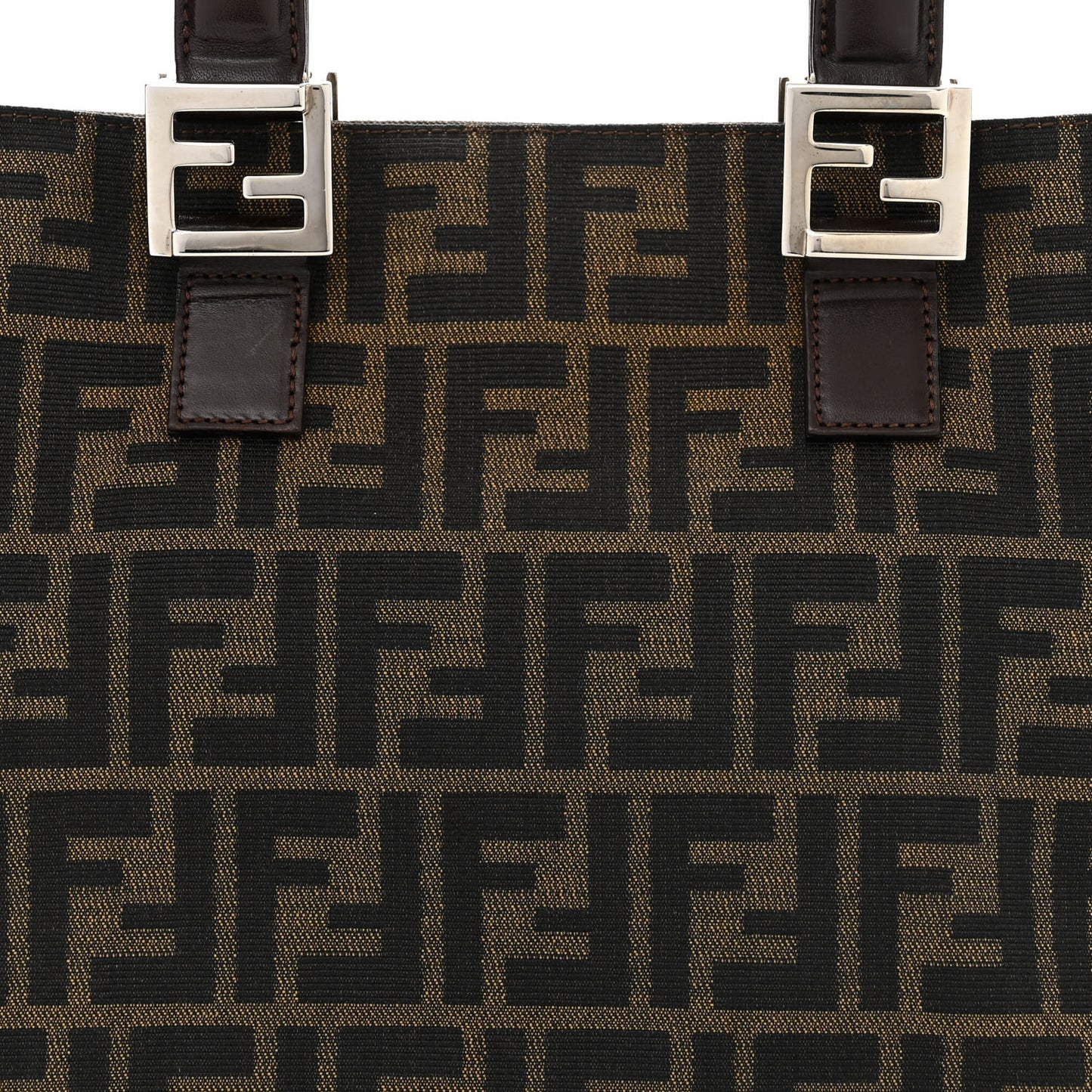 Zucca Top Handle Tote Tobacco