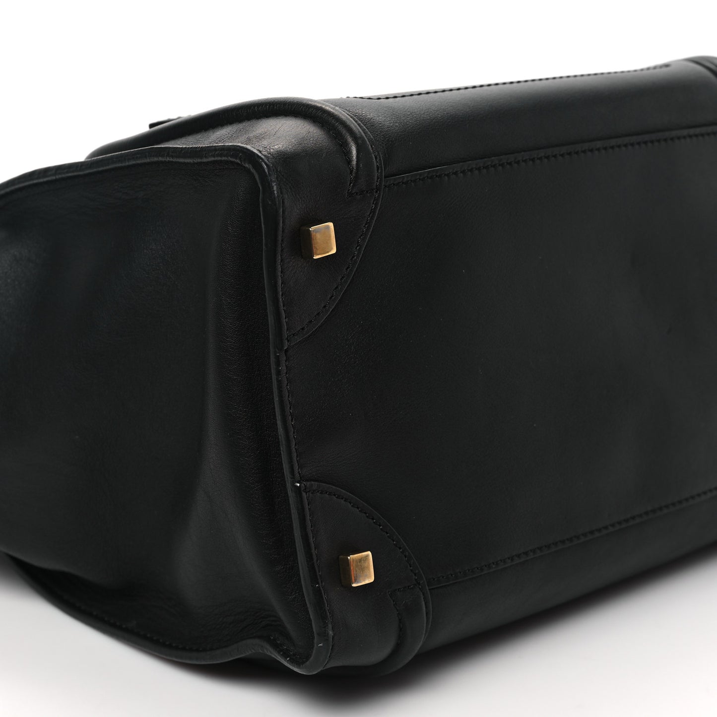 Smooth Calfskin Mini Luggage Black