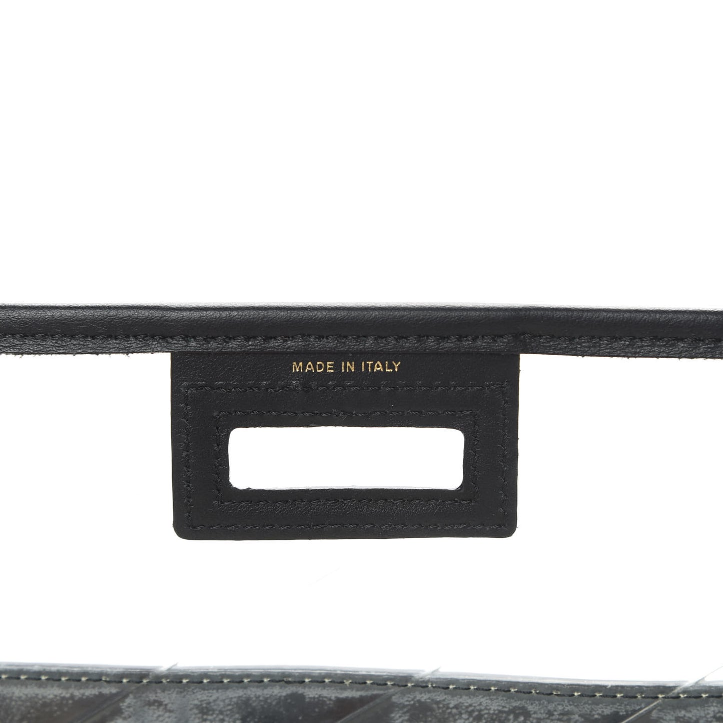 TPU Vitello Grace Pequin Pocket Medium Peekaboo Defender Black