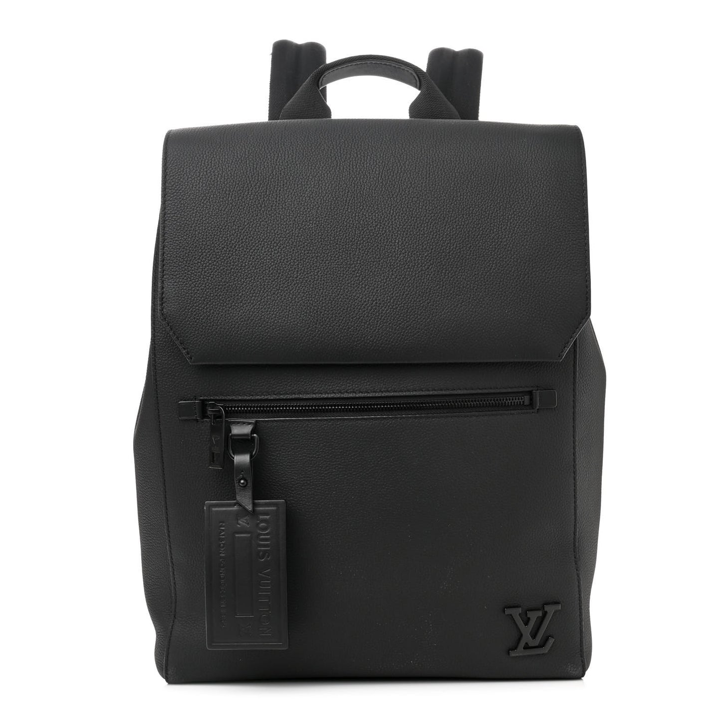 Calfskin Aerogram Fastline Backpack Black