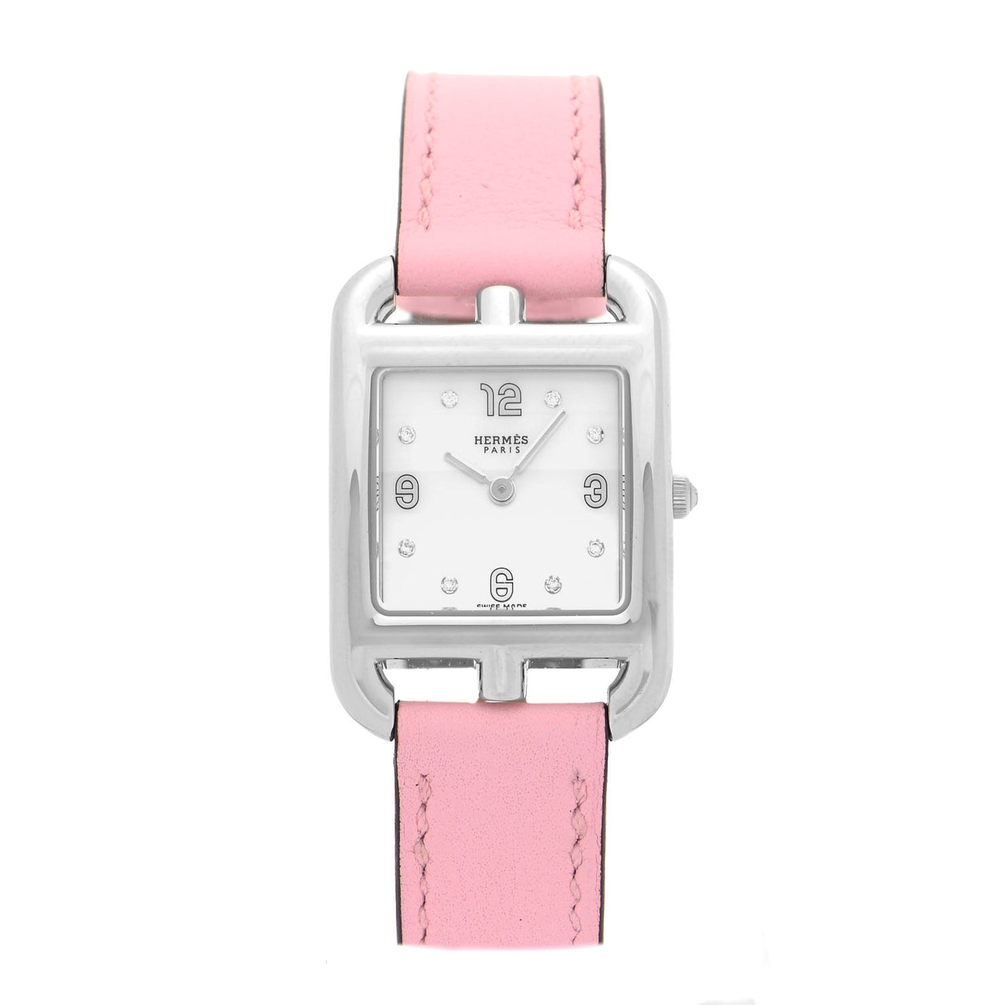 Stainless Steel Swift Diamond Mother of Pearl 23mm Cape Cod Quartz Watch Rose Sakura