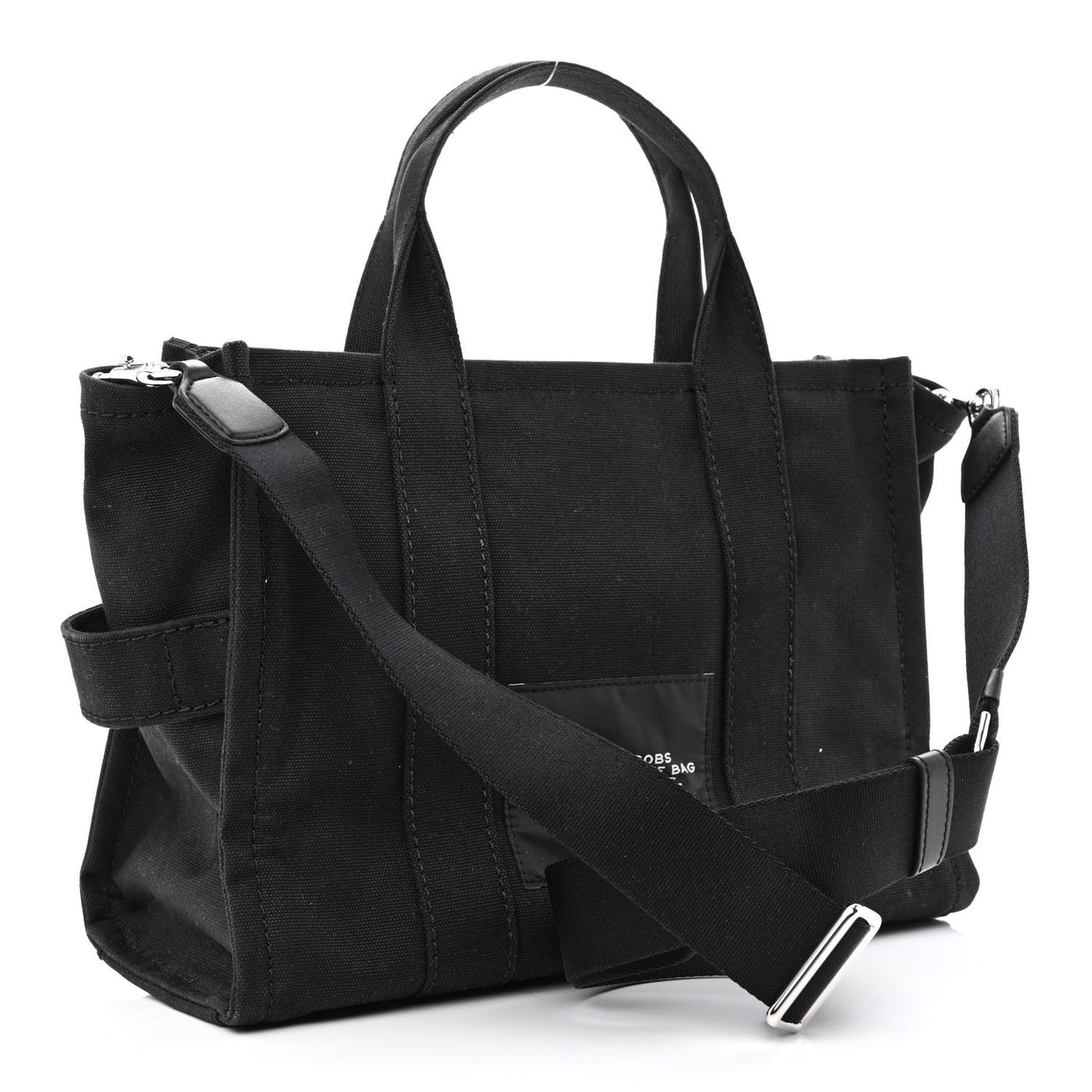 Cotton Canvas Medium The Tote Black