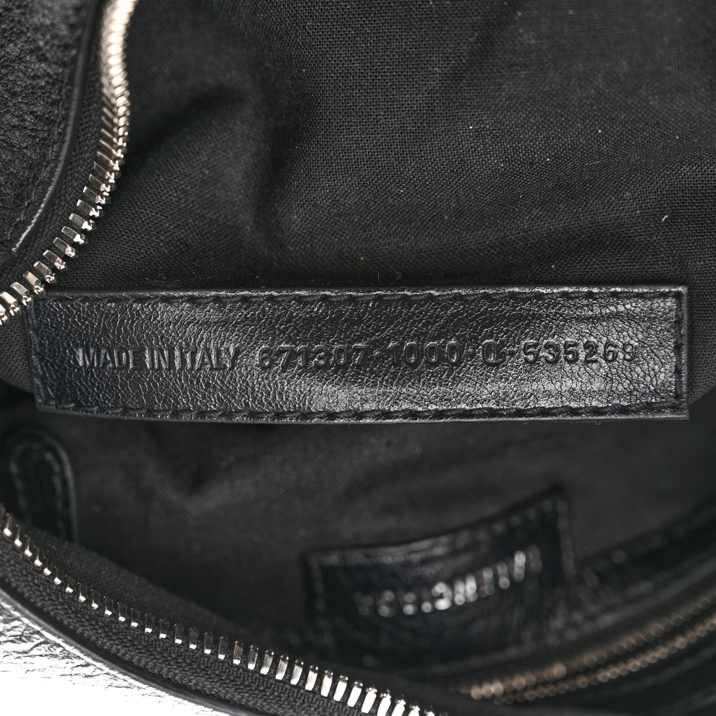 Agneau Arena Small Le Cagole Shoulder Bag Black