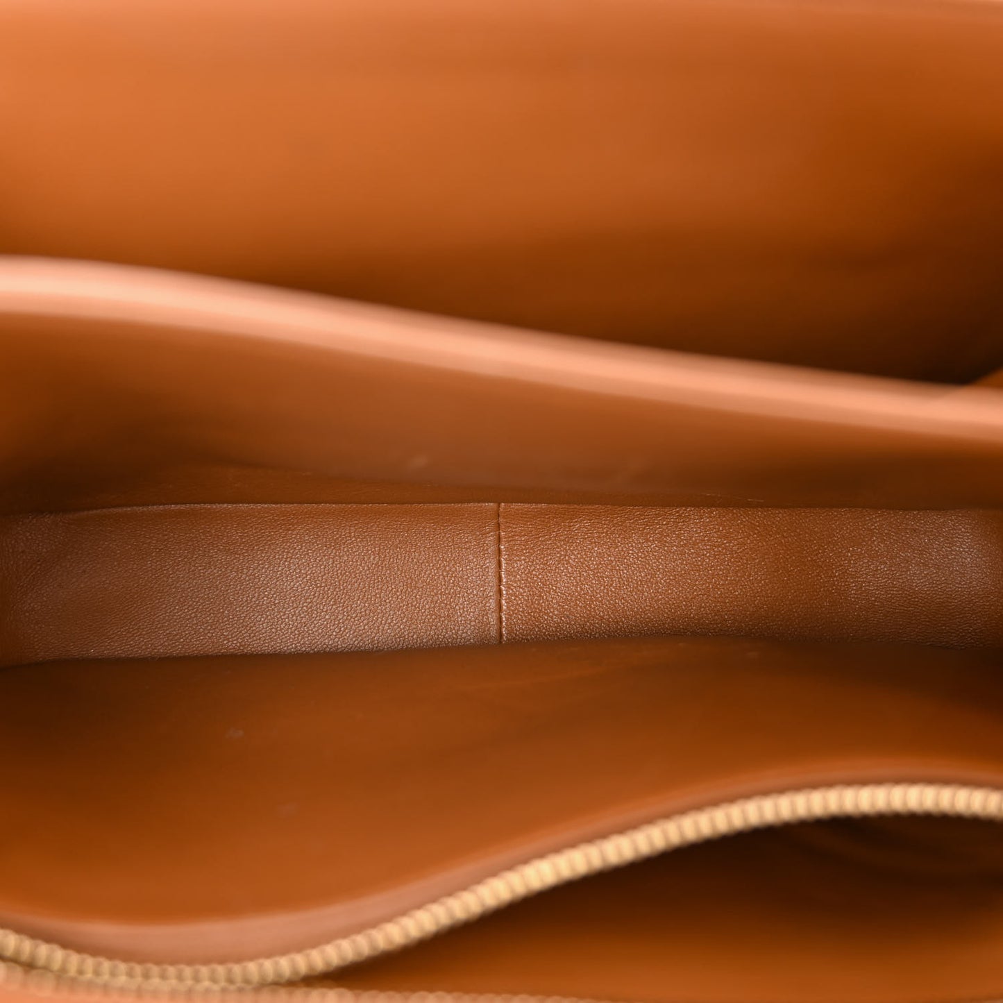 Textile Natural Calfskin Classique Triomphe Khaki Tan