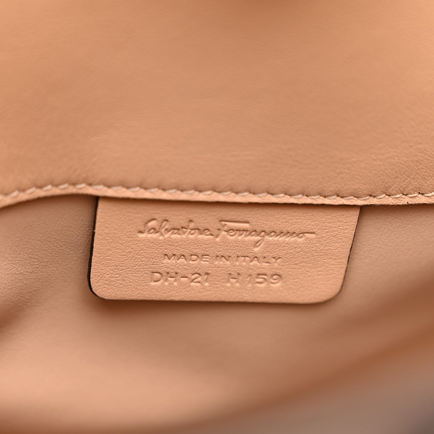 Calfskin Medium Studio Bag Almond