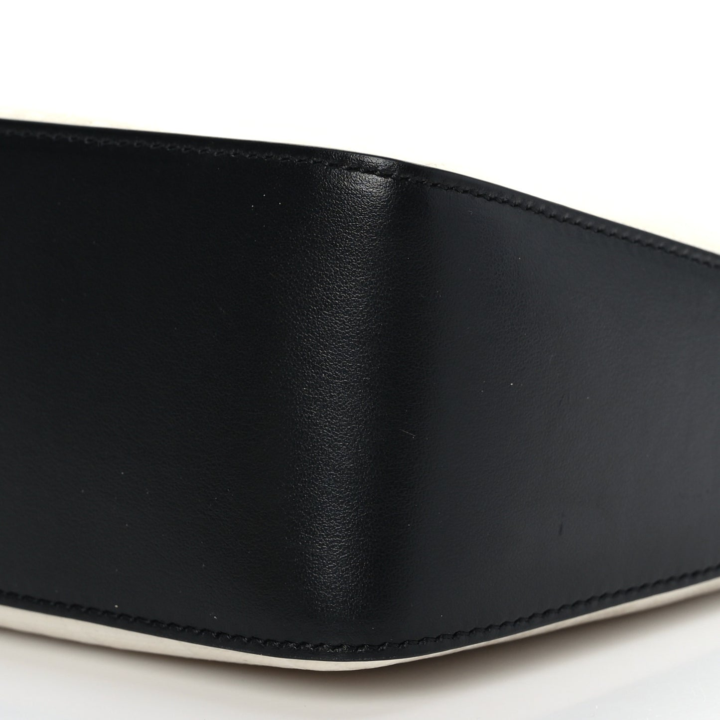 Coated Canvas Logo 4G Embossed Small Moon Cut Out Shoulder Bag Ivory