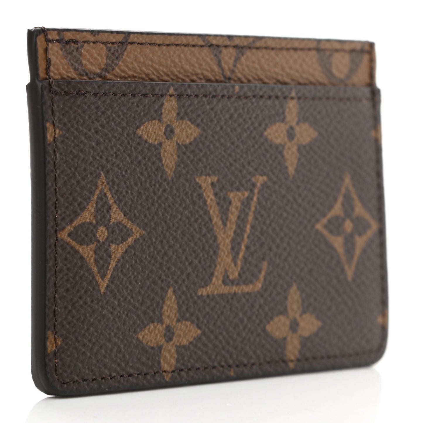 Reverse Monogram Card Holder