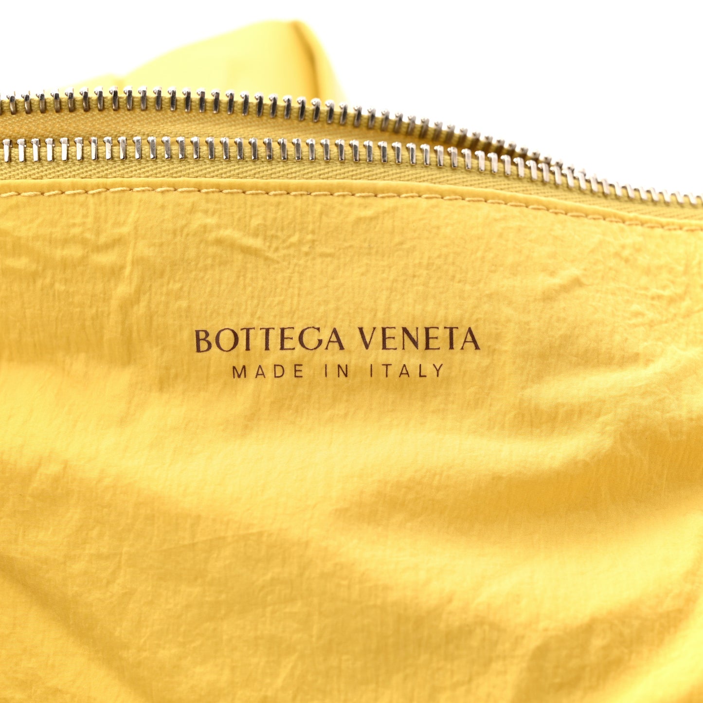 Paper Calfskin Intrecciato Stretch Cassette Buttercup