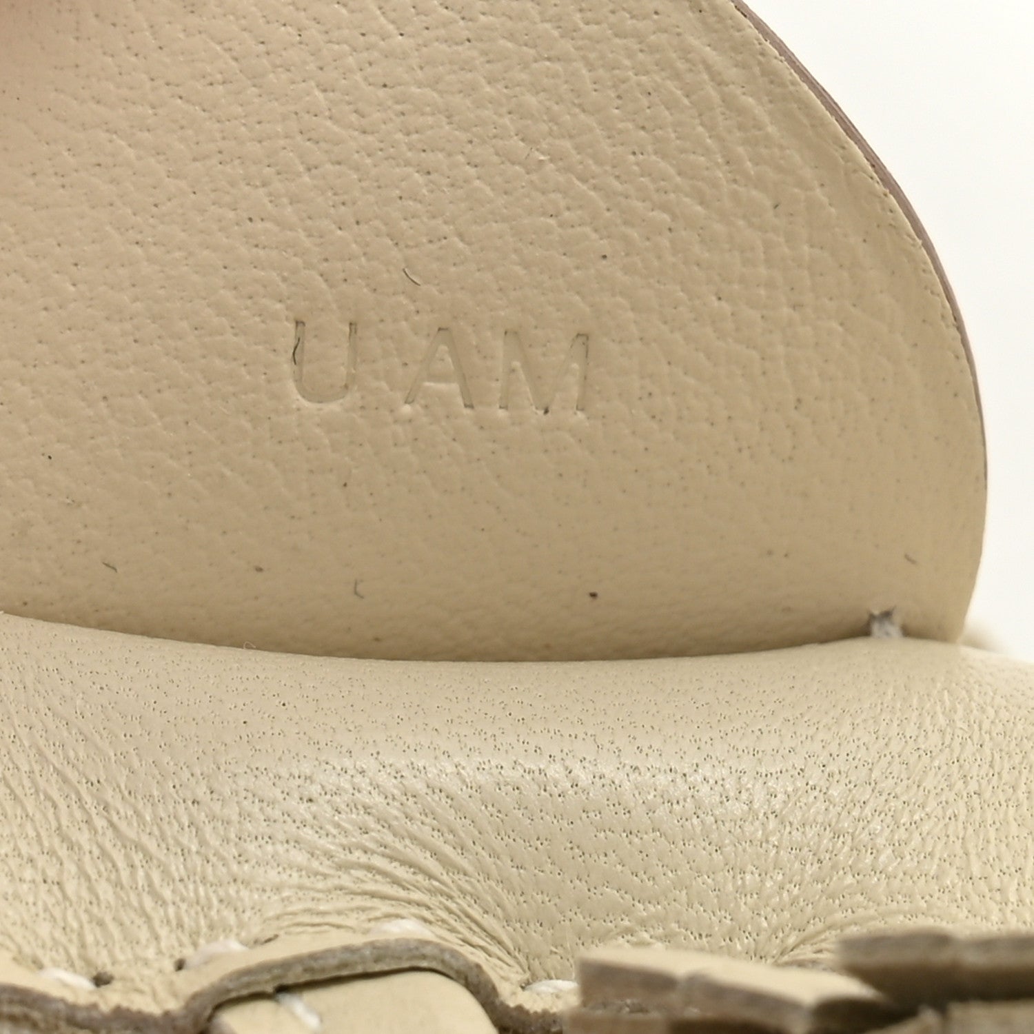 Hermes Milo Lambskin Matte Alligator Touch Grigri Rodeo Pegase Horse Bag Charm PM Craie Nata Beton 4 of 6
