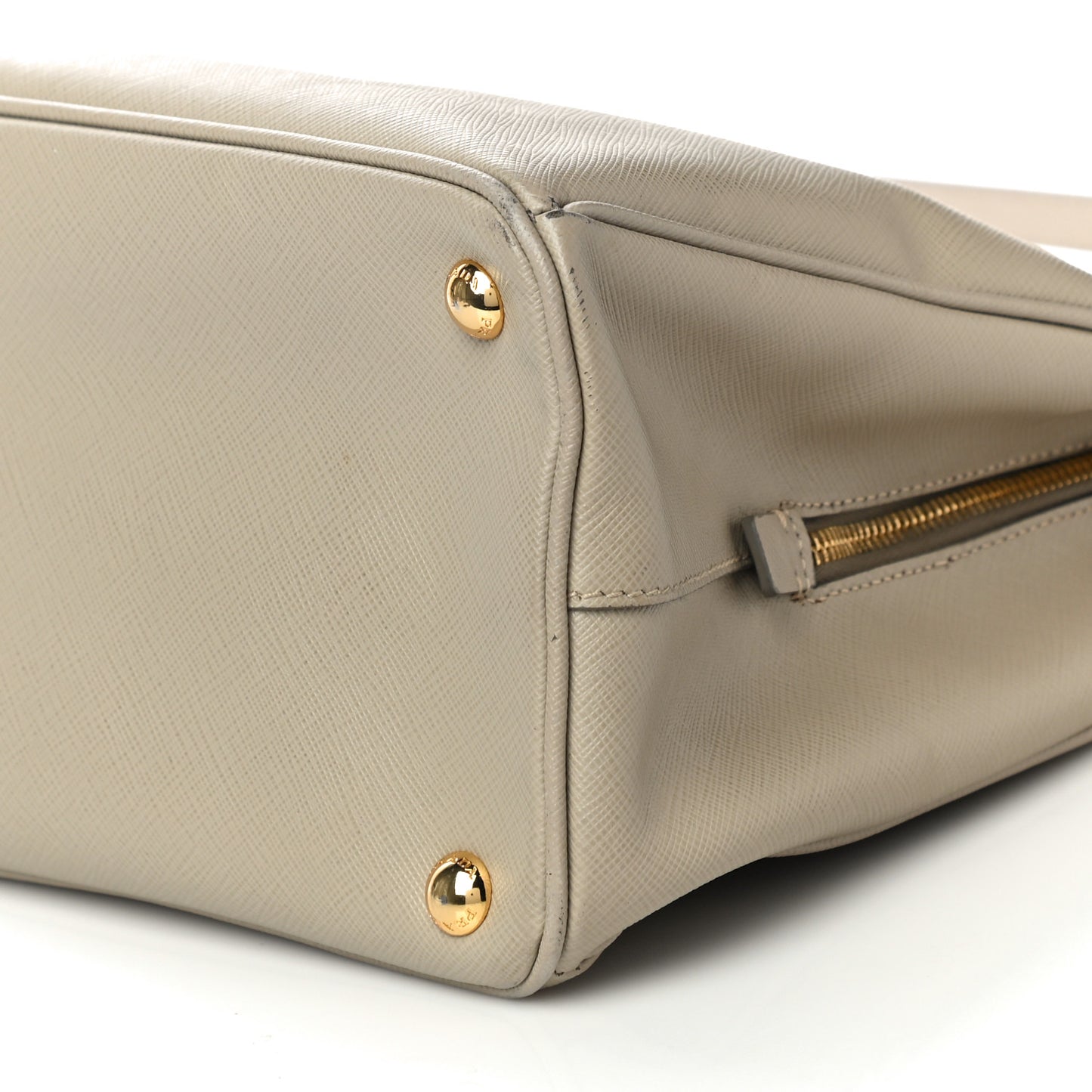 Saffiano Top Handle Tote Pomice