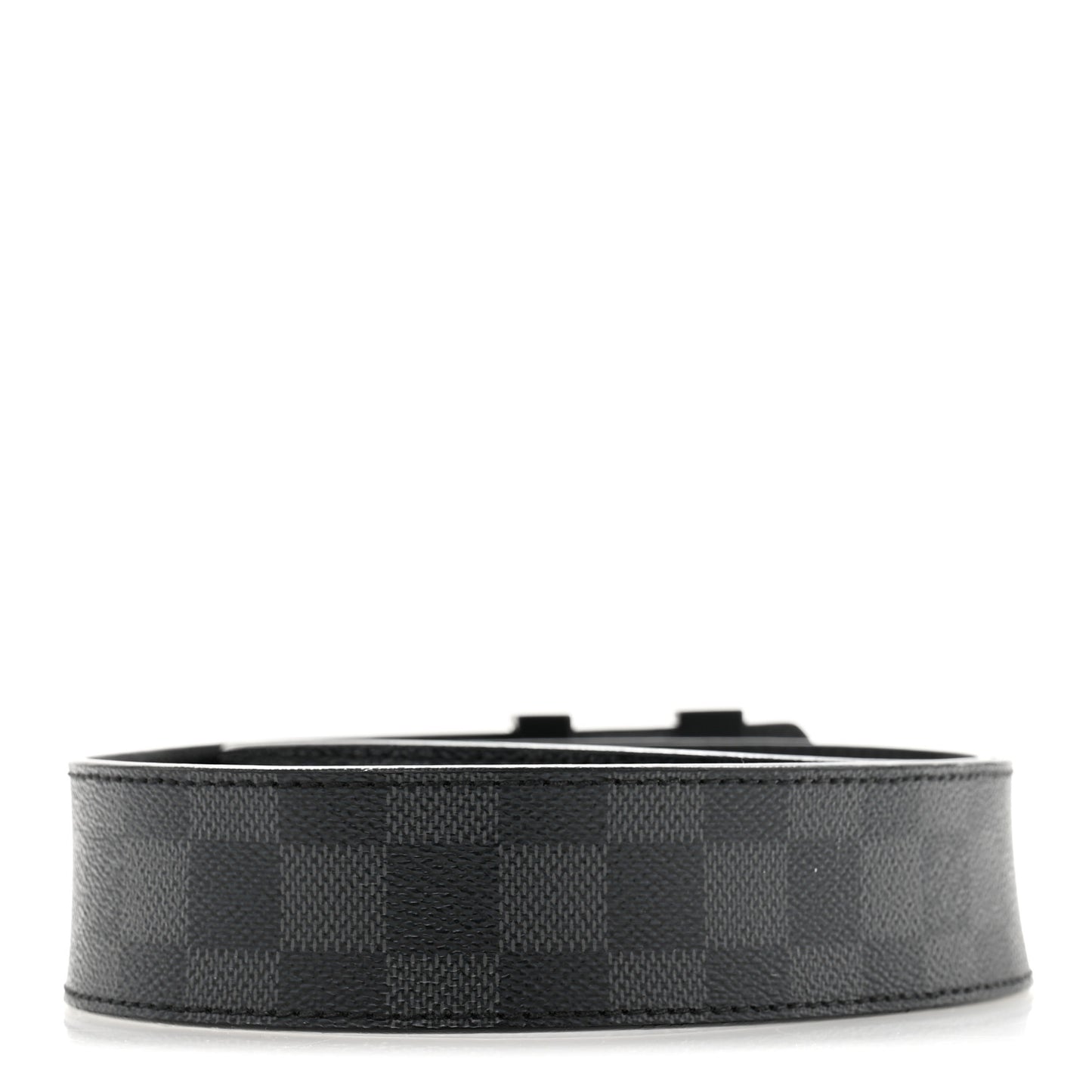 Calfskin Damier Eclipse 40mm LV Initiales Reversible 90 36 Belt